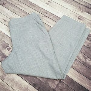 St John gray Emma wool dress pants